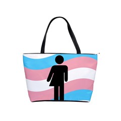 Transgender  Shoulder Handbags by Valentinaart