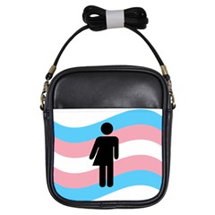 Transgender  Girls Sling Bags by Valentinaart