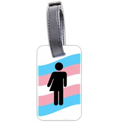 Transgender  Luggage Tags (two Sides) by Valentinaart