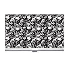 Skulls Pattern  Business Card Holders by Valentinaart