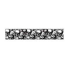 Skulls Pattern  Flano Scarf (mini) by Valentinaart