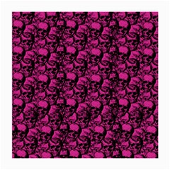 Skulls Pattern  Medium Glasses Cloth by Valentinaart