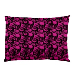 Skulls Pattern  Pillow Case (two Sides) by Valentinaart