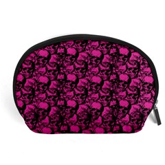 Skulls Pattern  Accessory Pouches (large)  by Valentinaart