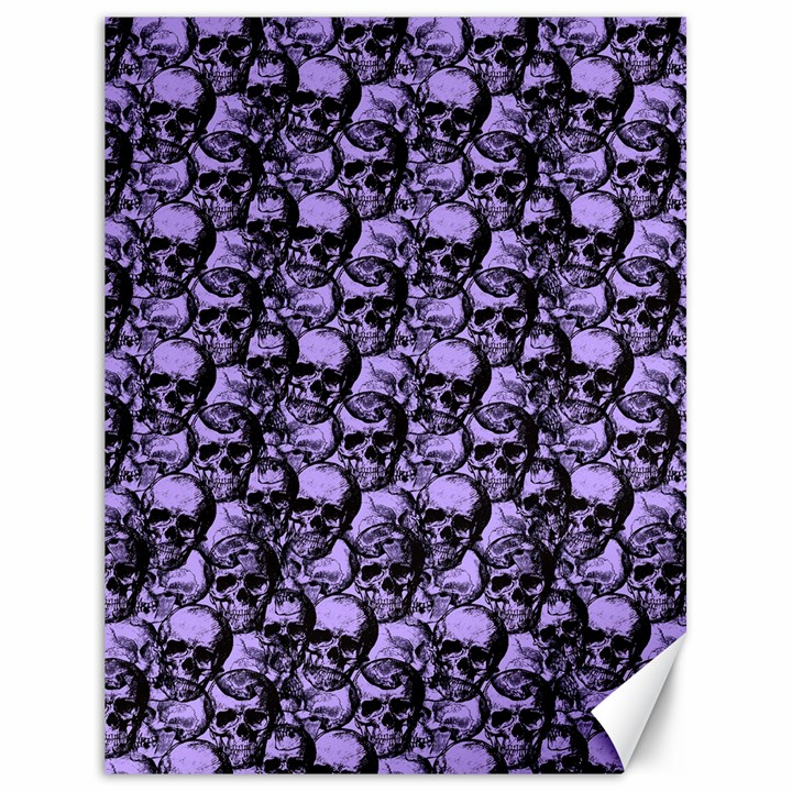 Skulls pattern  Canvas 18  x 24  