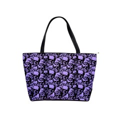 Skulls Pattern  Shoulder Handbags by Valentinaart