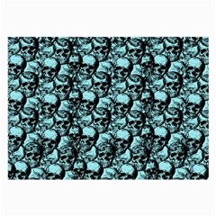 Skulls Pattern  Large Glasses Cloth (2-side) by Valentinaart