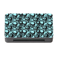 Skulls Pattern  Memory Card Reader With Cf by Valentinaart