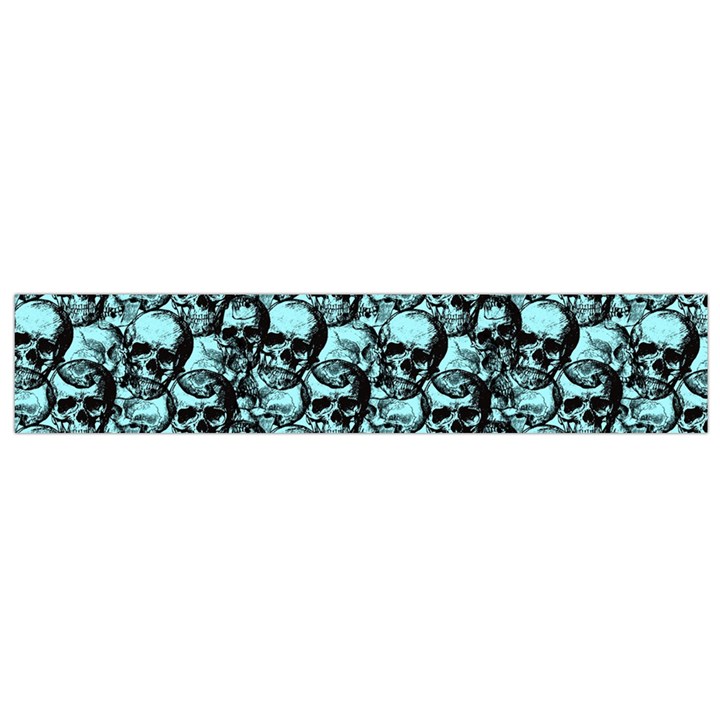 Skulls pattern  Flano Scarf (Small)