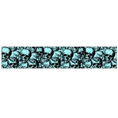 Skulls Pattern  Flano Scarf (large) by Valentinaart