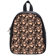 Skulls Pattern  School Bags (small) 