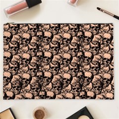 Skulls Pattern  Cosmetic Bag (xxl)  by Valentinaart