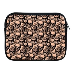 Skulls Pattern  Apple Ipad 2/3/4 Zipper Cases by Valentinaart