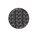 Skulls pattern  Hat Clip Ball Marker (10 pack) Front