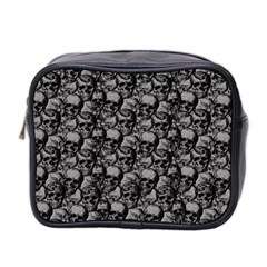 Skulls Pattern  Mini Toiletries Bag 2-side by Valentinaart