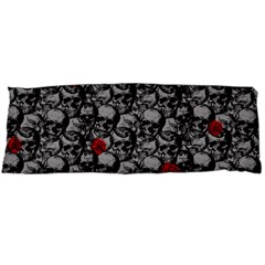 Skulls And Roses Pattern  Body Pillow Case (dakimakura) by Valentinaart