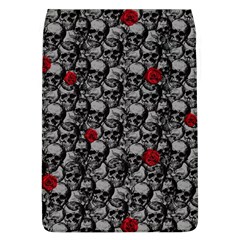 Skulls And Roses Pattern  Flap Covers (l)  by Valentinaart