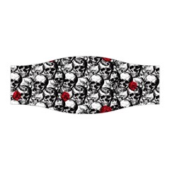 Skulls And Roses Pattern  Stretchable Headband