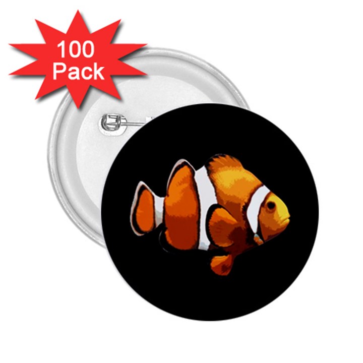 Clown fish 2.25  Buttons (100 pack) 