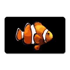 Clown Fish Magnet (rectangular) by Valentinaart