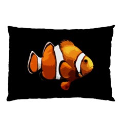 Clown Fish Pillow Case by Valentinaart