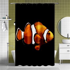 Clown Fish Shower Curtain 48  X 72  (small)  by Valentinaart