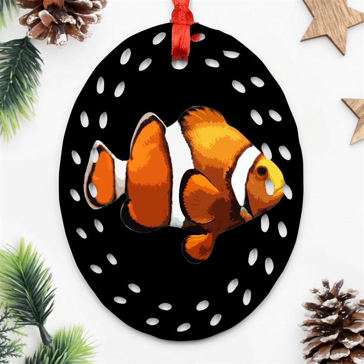 Clown fish Ornament (Oval Filigree)