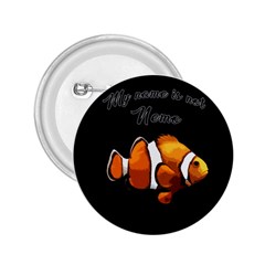 Clown Fish 2 25  Buttons by Valentinaart