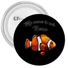 Clown Fish 3  Buttons by Valentinaart