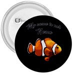 Clown fish 3  Buttons Front