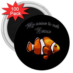 Clown Fish 3  Magnets (100 Pack) by Valentinaart