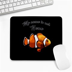 Clown Fish Large Mousepads by Valentinaart