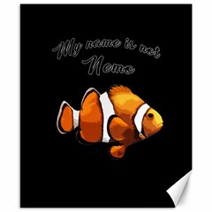 Clown Fish Canvas 8  X 10  by Valentinaart