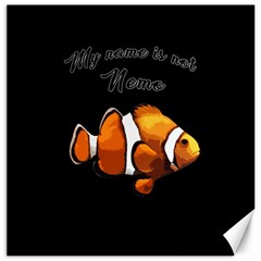 Clown Fish Canvas 20  X 20   by Valentinaart