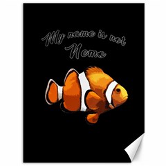 Clown Fish Canvas 36  X 48   by Valentinaart