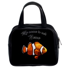 Clown Fish Classic Handbags (2 Sides) by Valentinaart