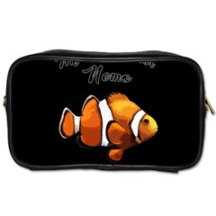 Clown Fish Toiletries Bags by Valentinaart