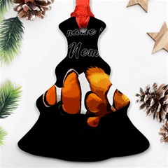 Clown Fish Christmas Tree Ornament (two Sides) by Valentinaart