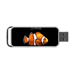 Clown Fish Portable Usb Flash (two Sides) by Valentinaart