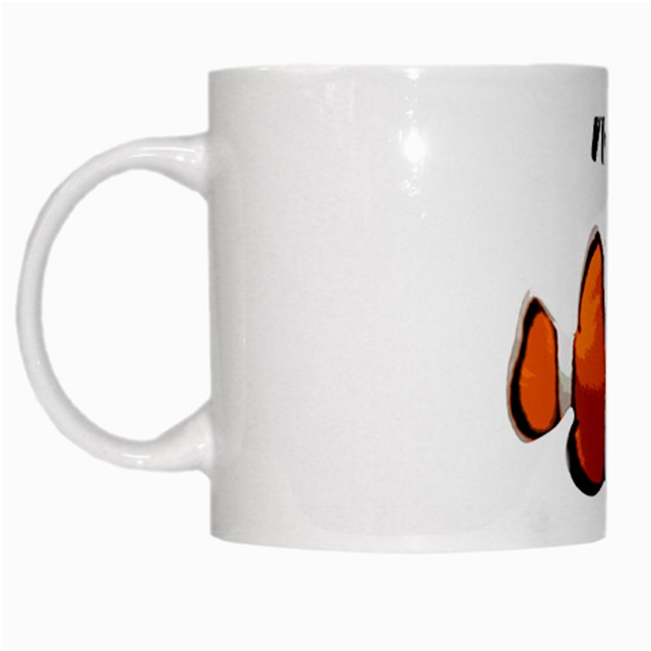 Clown fish White Mugs