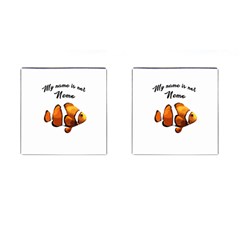 Clown Fish Cufflinks (square) by Valentinaart