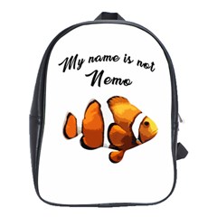 Clown Fish School Bags(large)  by Valentinaart