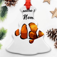 Clown Fish Ornament (christmas Tree)  by Valentinaart