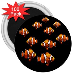 Clown Fish 3  Magnets (100 Pack) by Valentinaart