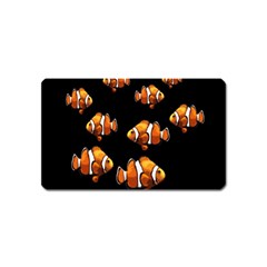 Clown Fish Magnet (name Card) by Valentinaart