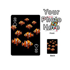 Clown Fish Playing Cards 54 (mini)  by Valentinaart