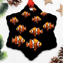 Clown Fish Ornament (snowflake) by Valentinaart