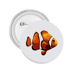 Clown Fish 2 25  Buttons by Valentinaart