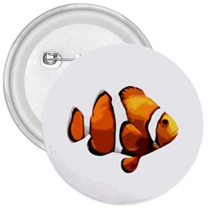 Clown Fish 3  Buttons by Valentinaart