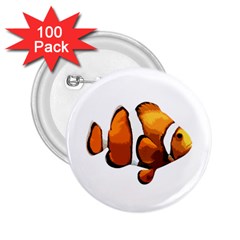 Clown Fish 2 25  Buttons (100 Pack)  by Valentinaart